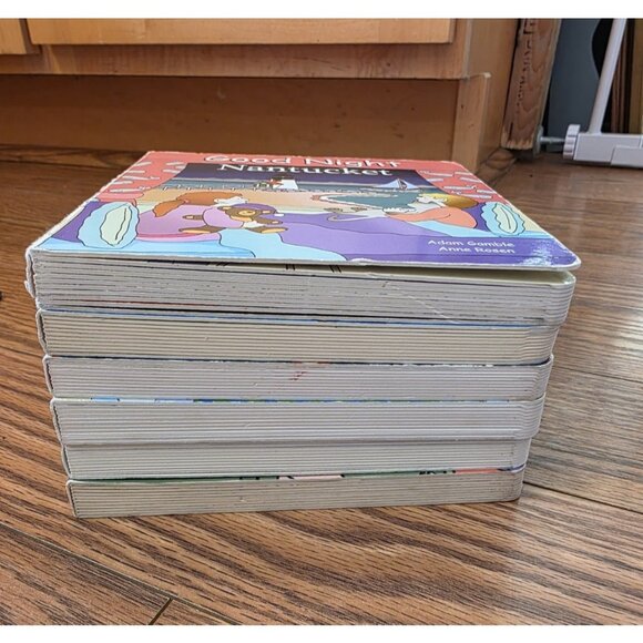 Good Night Board Books Lot of 6 DC Boston Florida Philly NJ Nantucket Hardback - Picture 4 of 6
